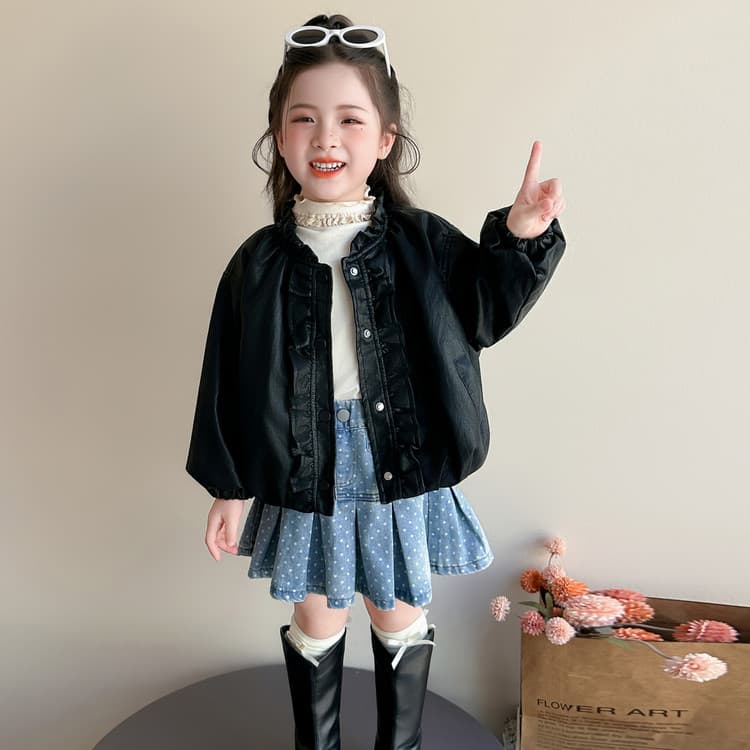 BOBBY ABLEY Черный Kids Куртки - изображение 4