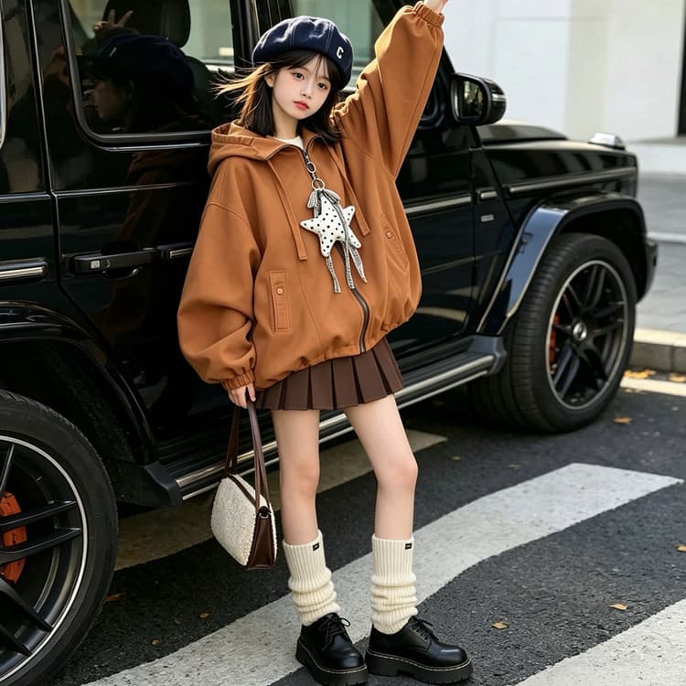 BOBBY ABLEY Тигр's Eye Желтый Kids Куртки - изображение 2