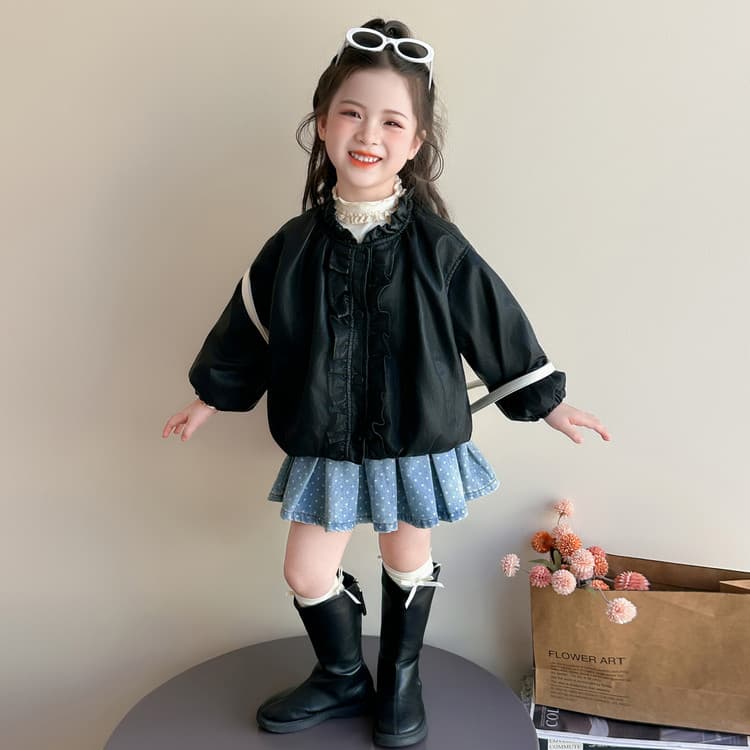 BOBBY ABLEY Черный Kids Куртки - изображение 6