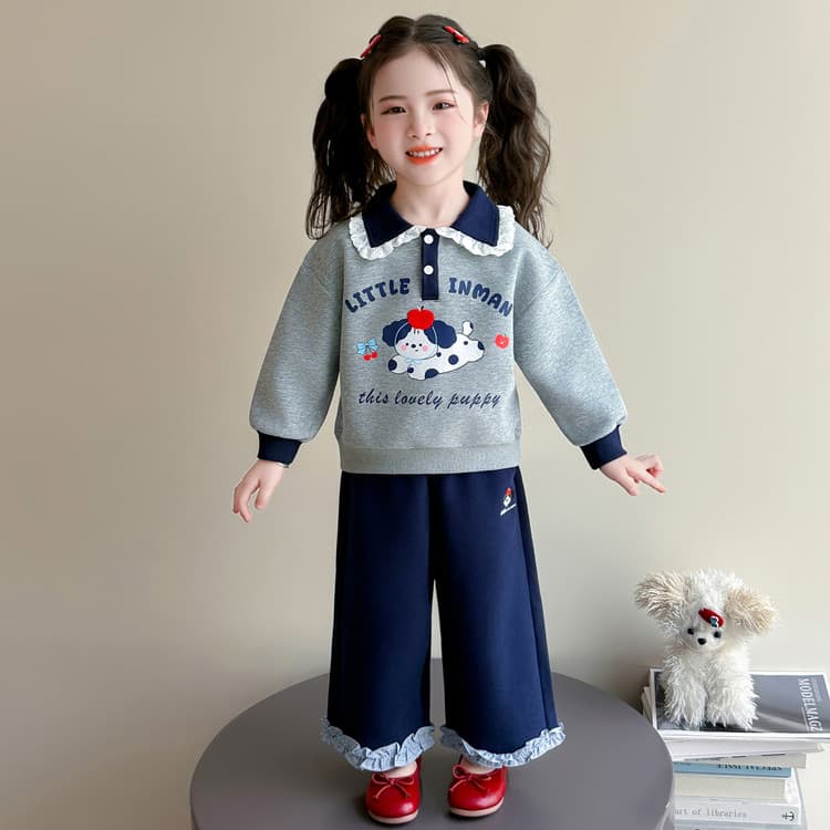 BOBBY ABLEY Серый Kids Повседневные спортивные костюмы Наборы - изображение 2