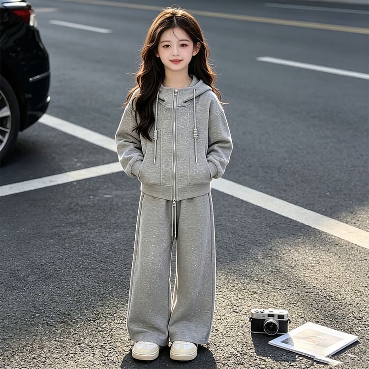 BOBBY ABLEY Серый Kids Повседневные спортивные костюмы Наборы - изображение 4