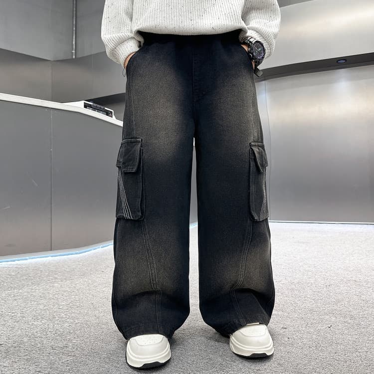 BOBBY ABLEY Черные Джинсы для дошкольников - изображение 7
