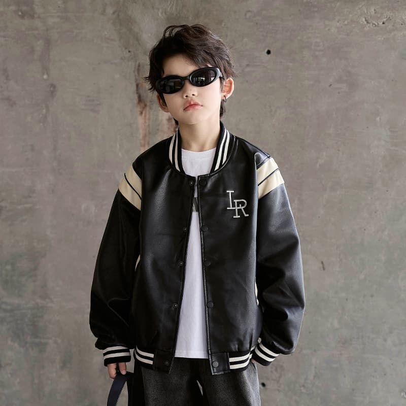 BOBBY ABLEY Черный Kids Куртки - изображение 3