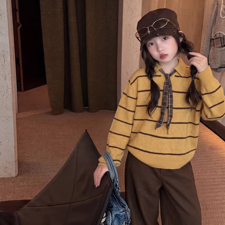 BOBBY ABLEY Шарф Свитер Набор волшебных цветов Kids Повседневные спортивные костюмы Наборы - изображение 6