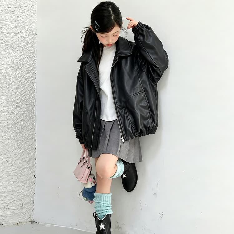 BOBBY ABLEY Черный Kids Куртки - изображение 4