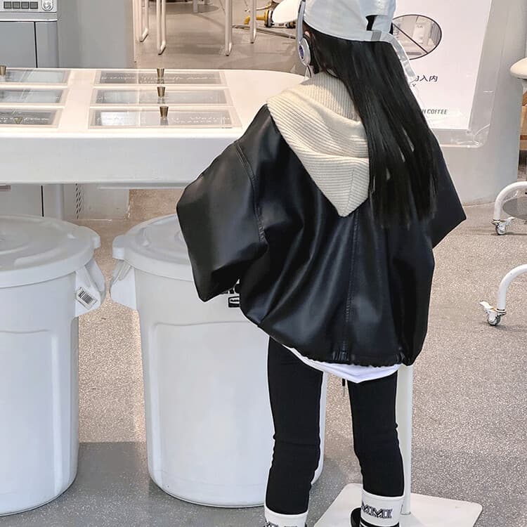BOBBY ABLEY Черный без подкладки Kids Куртки - изображение 3