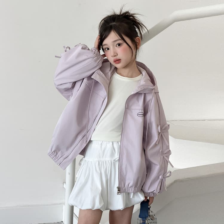 BOBBY ABLEY Фиолетовый Kids Куртки - изображение 5