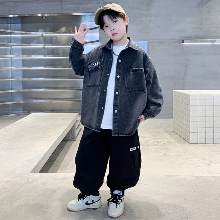BOBBY ABLEY Черный Kids Куртки - изображение 3