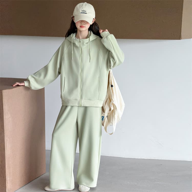 BOBBY ABLEY Светло-зеленый Kids Повседневные спортивные костюмы Наборы - изображение 2