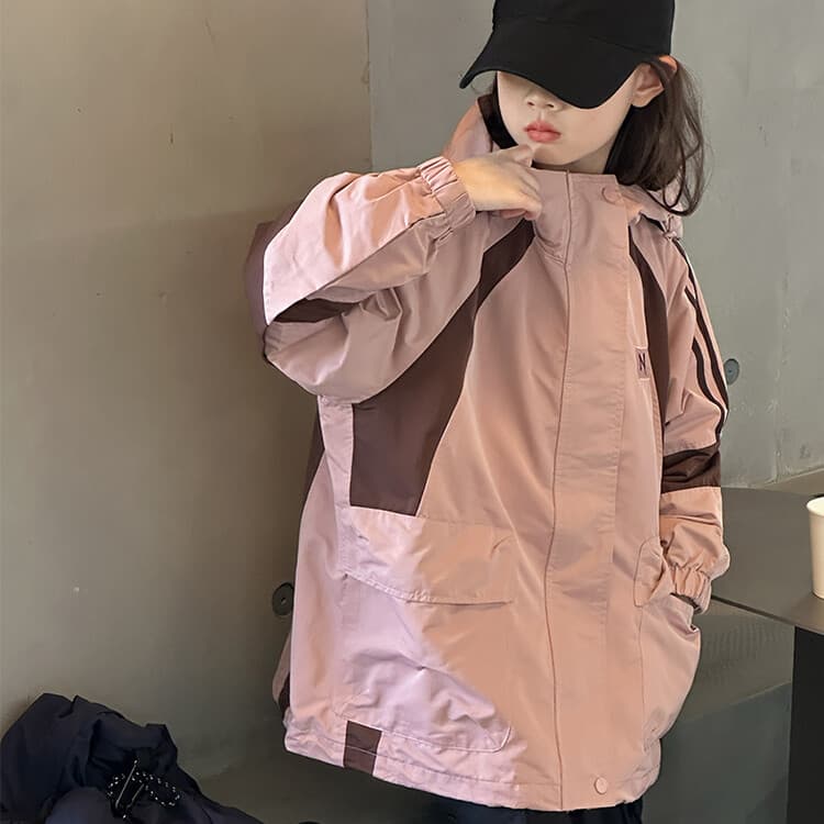 BOBBY ABLEY Розовый Kids Куртки - изображение 4