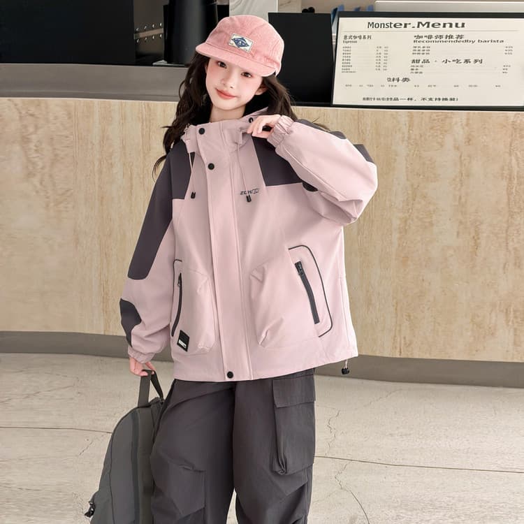 BOBBY ABLEY Изображение Цвет 3-в-1 (Пальто+Подкладка) Kids Туристическая одежда - изображение 2