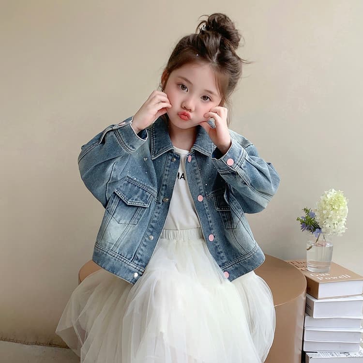 BOBBY ABLEY Синий Kids Куртки - изображение 4