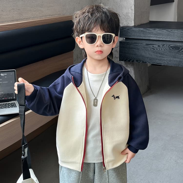 BOBBY ABLEY Абрикос Kids Толстовки - изображение 4