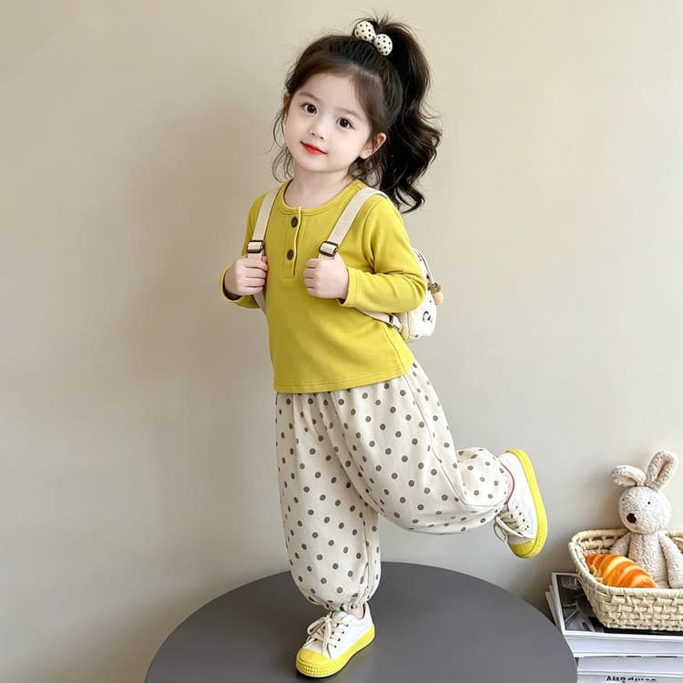 BOBBY ABLEY Желтый Kids Повседневные спортивные костюмы Наборы - изображение 8