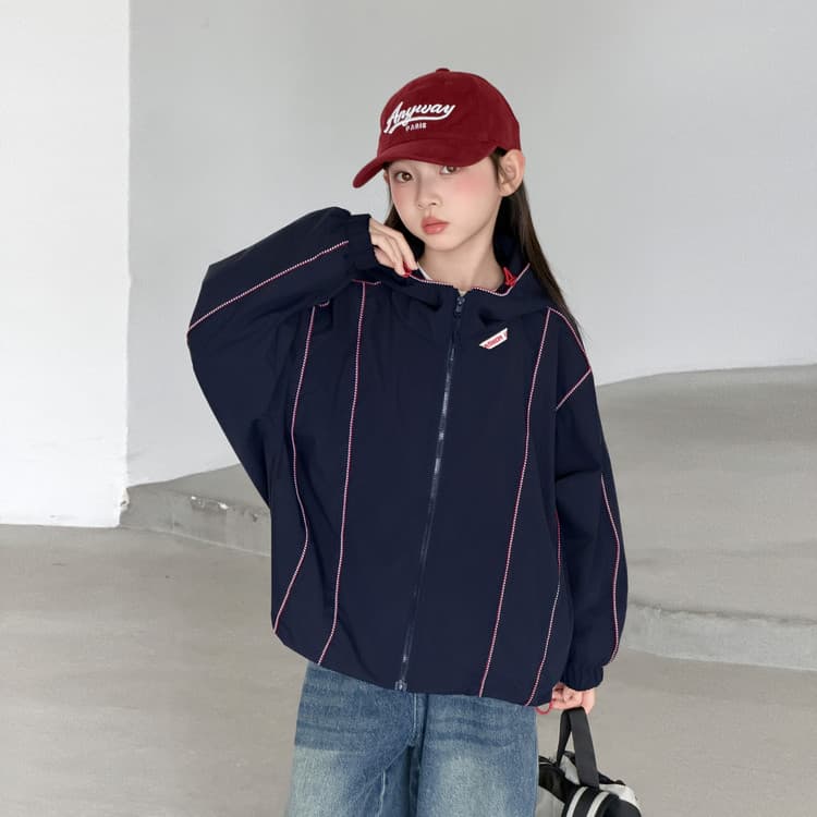 BOBBY ABLEY Темно-синий Kids Куртки - изображение 2