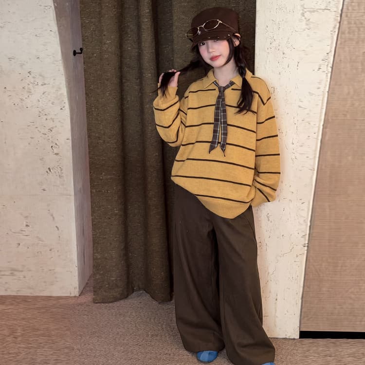 BOBBY ABLEY Шарф Свитер Набор волшебных цветов Kids Повседневные спортивные костюмы Наборы - изображение 2
