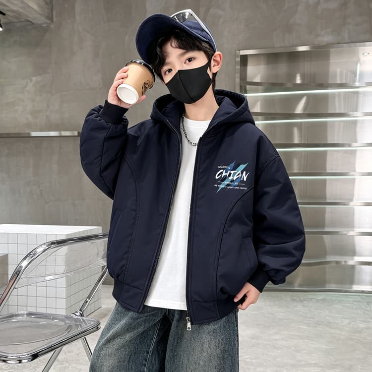 BOBBY ABLEY Cyan (С подушечками) Kids Утеплённые куртки - изображение 2