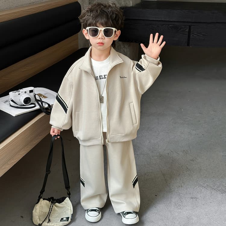 BOBBY ABLEY Абрикос Kids Повседневные спортивные костюмы Наборы - изображение 4