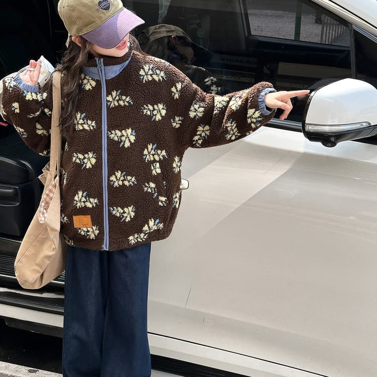 BOBBY ABLEY Кофе Kids Утеплённые куртки - изображение 3