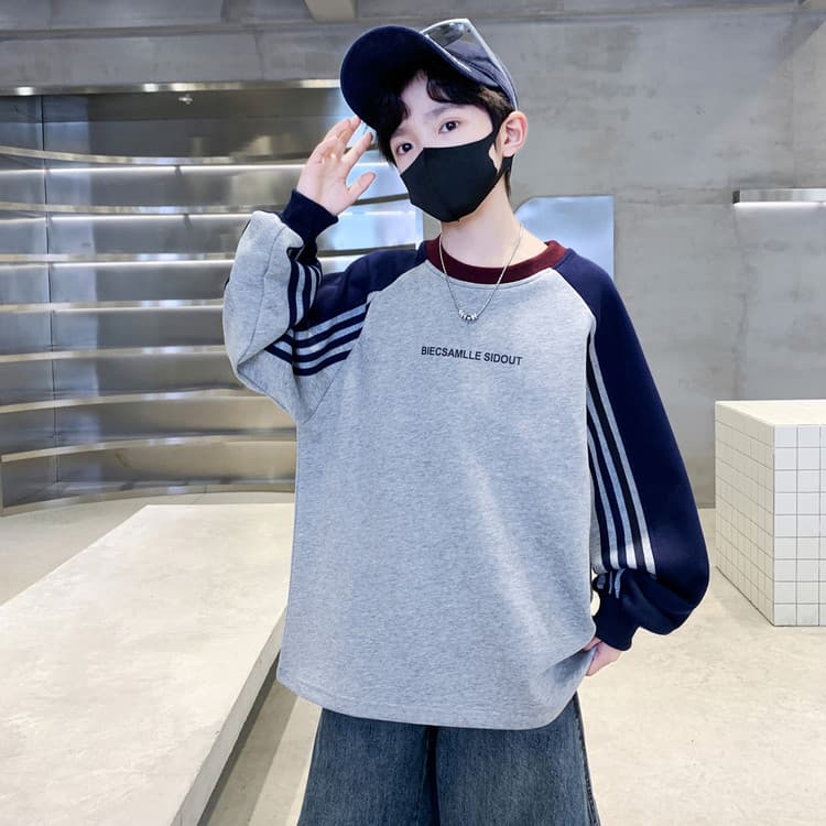 BOBBY ABLEY Серый Kids Толстовки - изображение 3