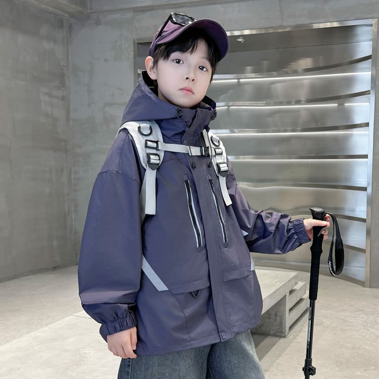 BOBBY ABLEY Темно-фиолетовый Kids Туристическая одежда - изображение 4