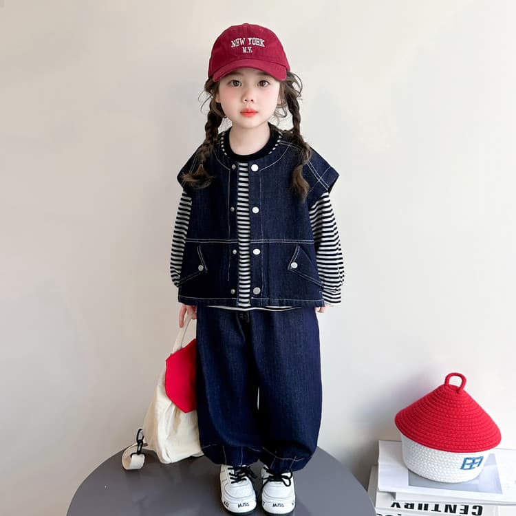 BOBBY ABLEY Деним Одежда Наборы Kids Повседневные спортивные костюмы Наборы - изображение 4