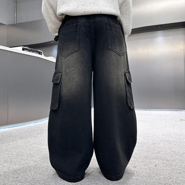 BOBBY ABLEY Черные Джинсы для дошкольников - изображение 6