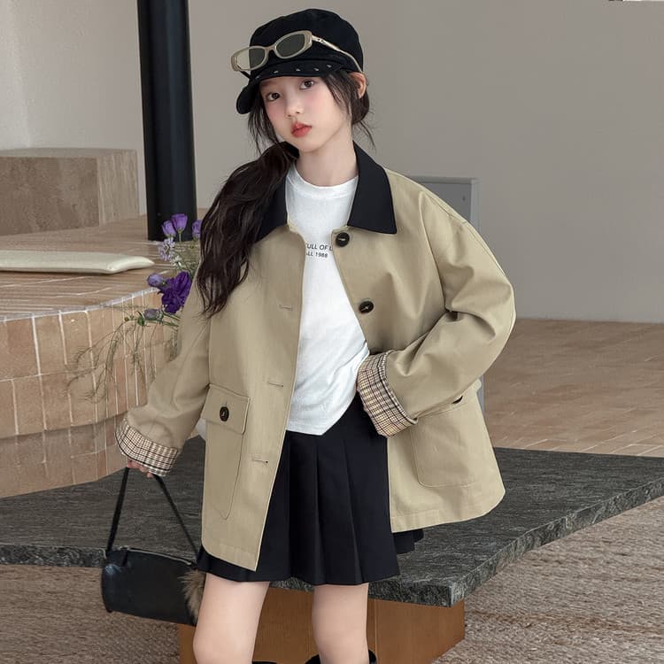 BOBBY ABLEY Хаки Kids Куртки - изображение 5