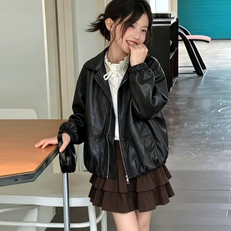 BOBBY ABLEY Черный Kids Куртки - изображение 6