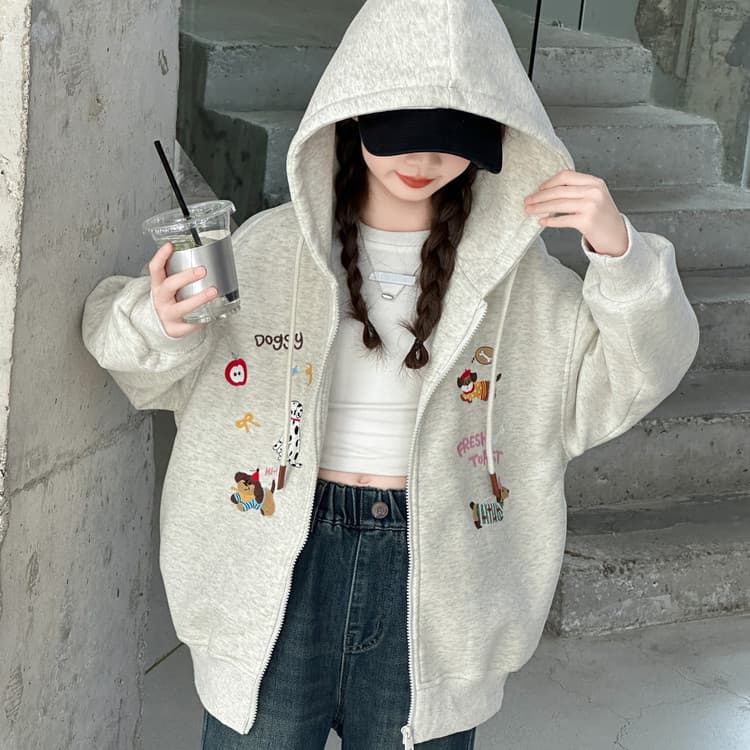 BOBBY ABLEY Толстовка для девочек - изображение 3