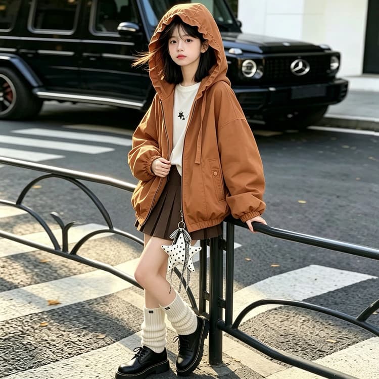 BOBBY ABLEY Тигр's Eye Желтый Kids Куртки - изображение 3