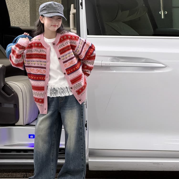 BOBBY ABLEY Многоцветный Kids Свитеры - изображение 7