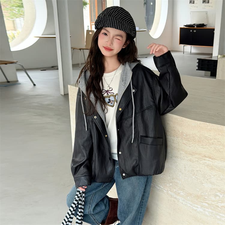 BOBBY ABLEY Черный Kids Куртки - изображение 5