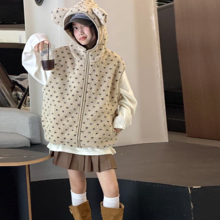 BOBBY ABLEY Абрикос Kids Утеплённые куртки - изображение 3
