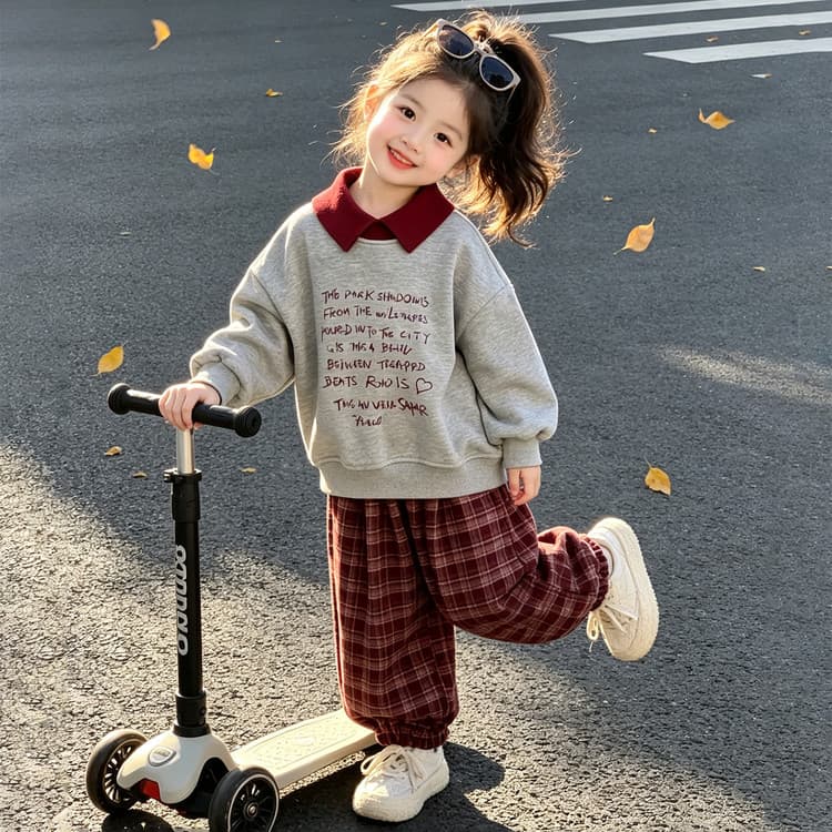 BOBBY ABLEY Серый Kids Повседневные спортивные костюмы Наборы - изображение 2