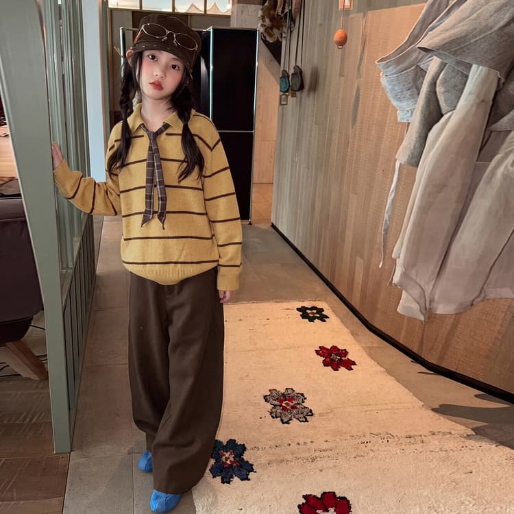 BOBBY ABLEY Шарф Свитер Набор волшебных цветов Kids Повседневные спортивные костюмы Наборы - изображение 5