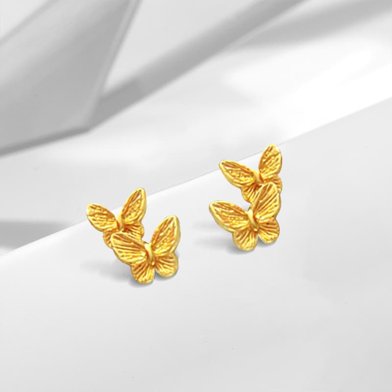 Серьги Inkopper Серьги-гвоздики из сплава женские - изображение 4