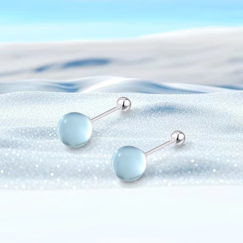 Серьги Inkopper Серьги-гвоздики из сплава женские - изображение 3