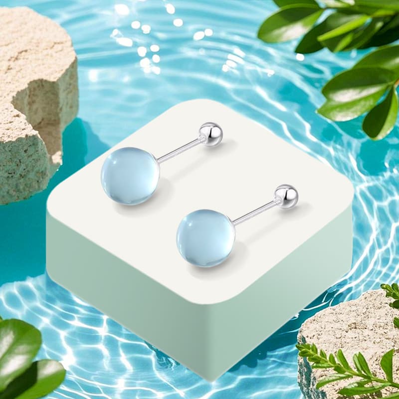 Серьги Inkopper Серьги-гвоздики из сплава женские - изображение 5