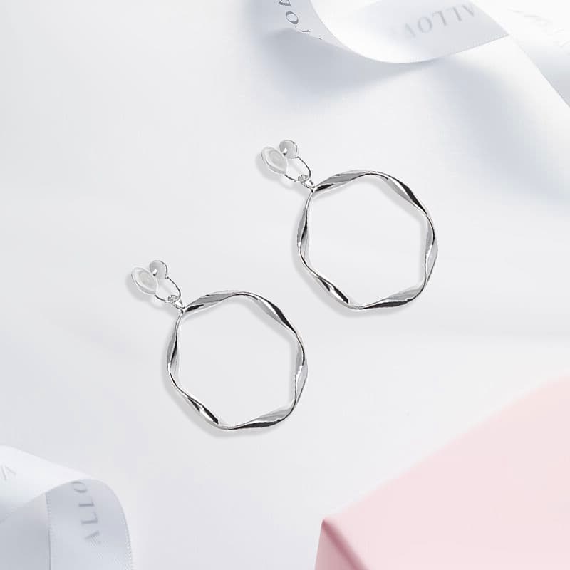 Inkopper Металлическая основа заколки On Серьги Женские - изображение 4