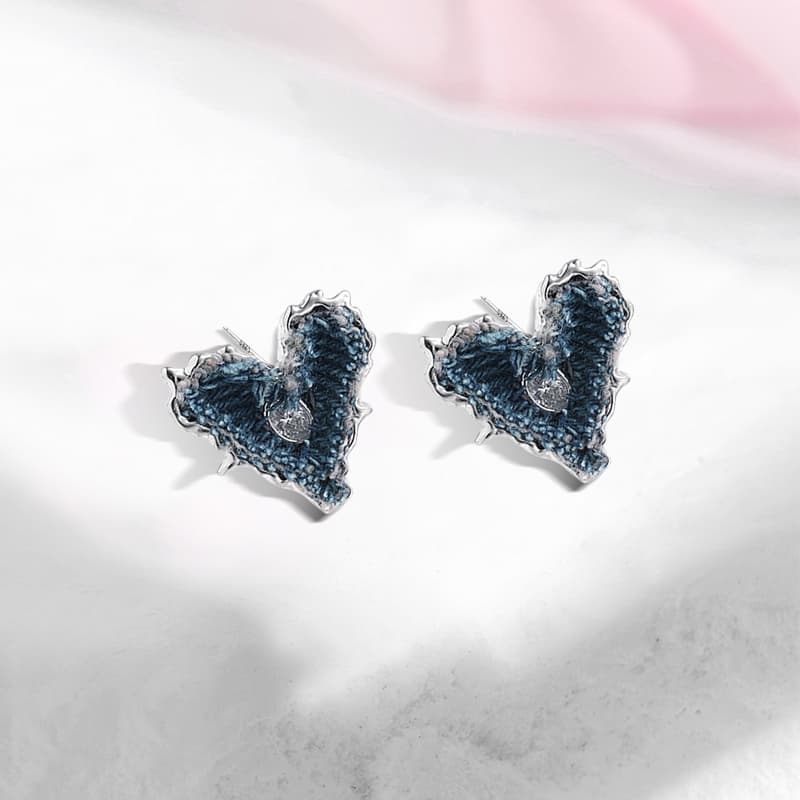 Серьги Inkopper Серьги-гвоздики из сплава женские - изображение 3