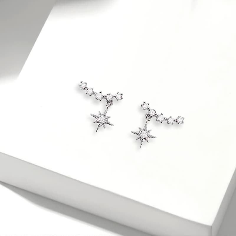 Серьги Inkopper Серьги-гвоздики из сплава женские - изображение 3