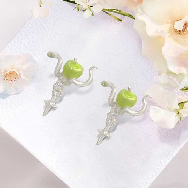 Серьги Inkopper Серьги-гвоздики из сплава женские - изображение 2