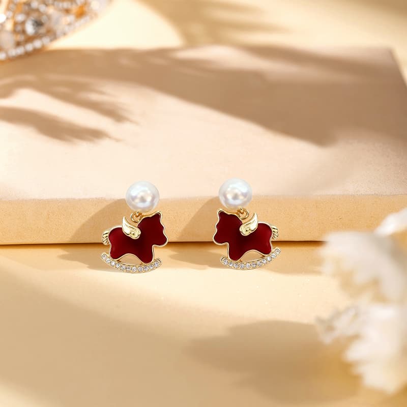 Серьги Inkopper Серьги-гвоздики из сплава женские - изображение 3