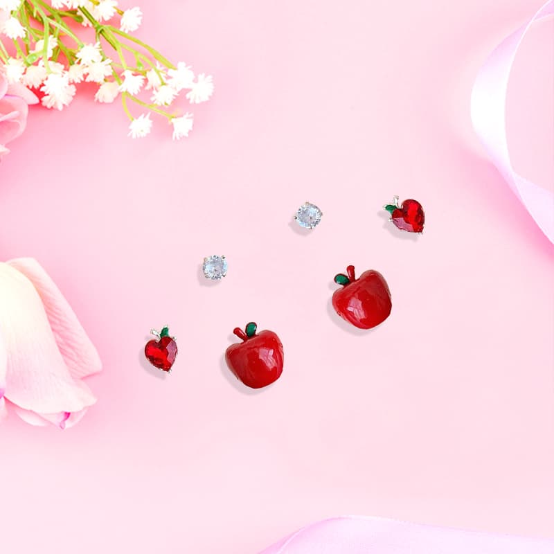 Серьги Inkopper Серьги-гвоздики из сплава женские - изображение 3