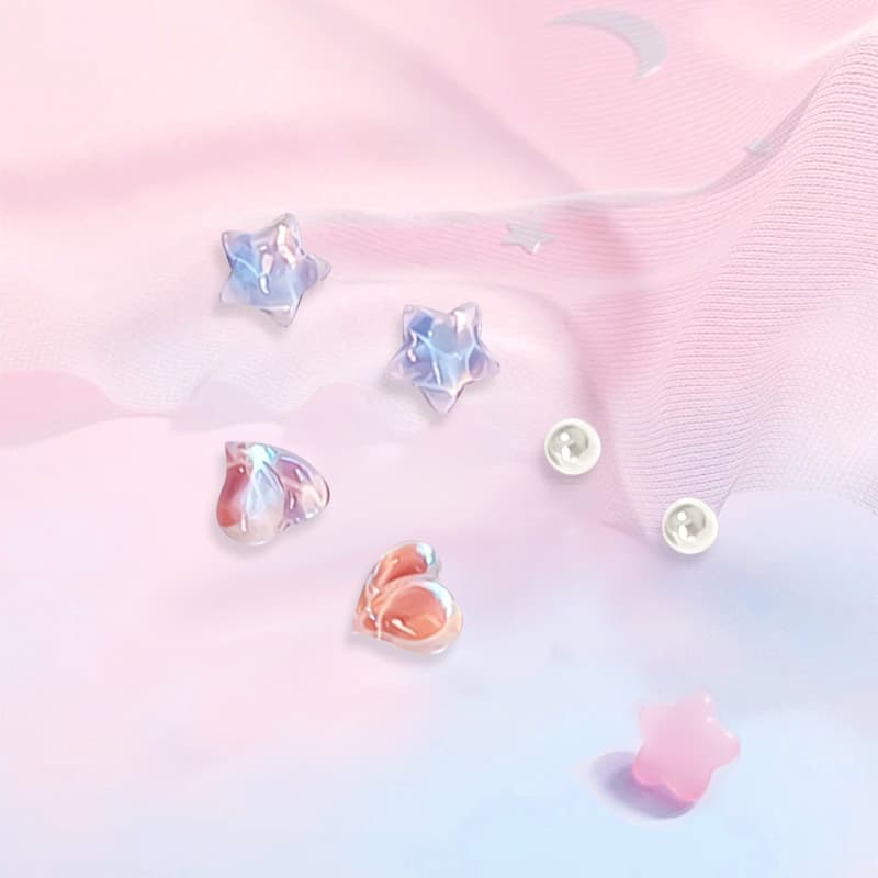 Серьги Inkopper Серьги-гвоздики из сплава женские - изображение 4