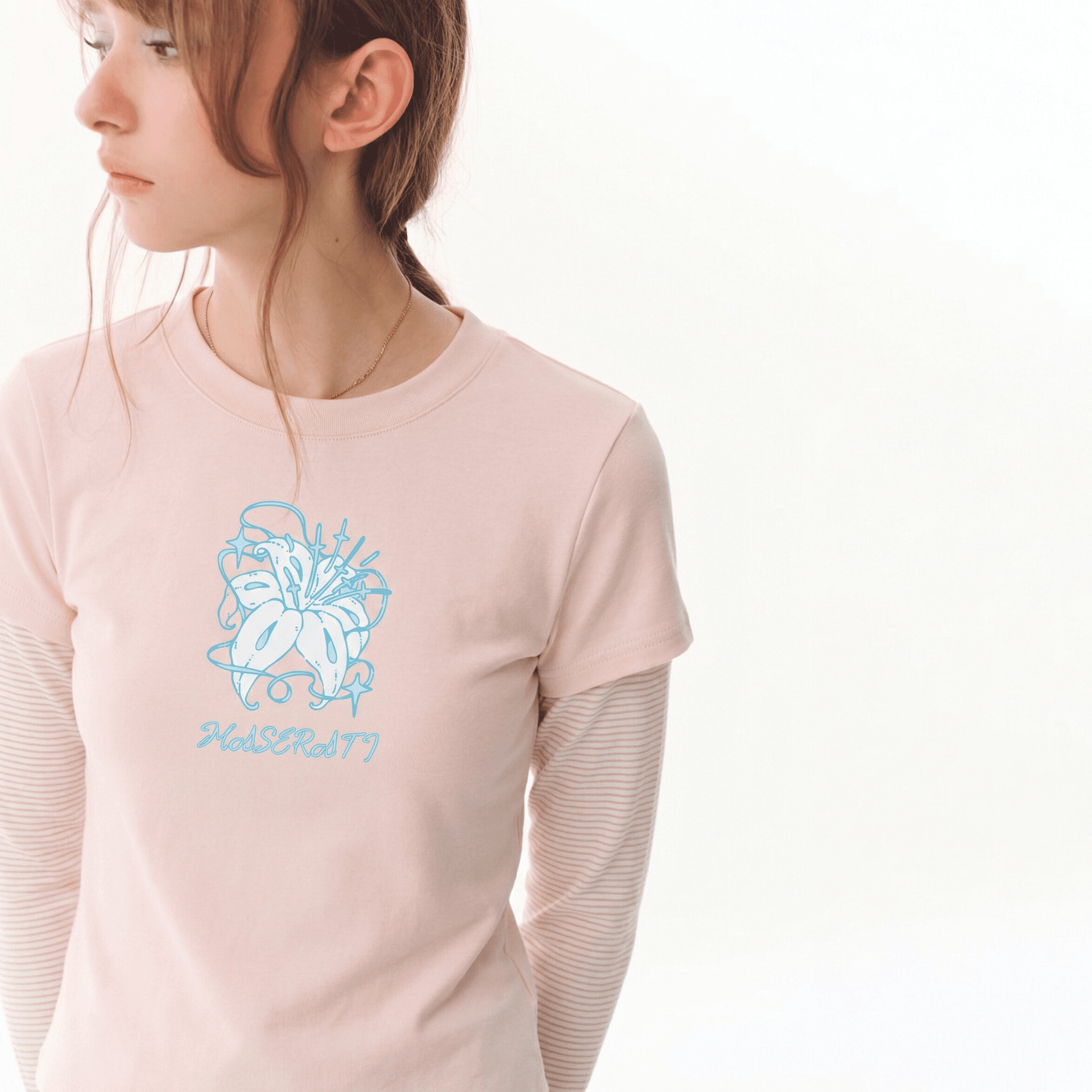 Футболка Maserati Женские T-рубашки - изображение 4