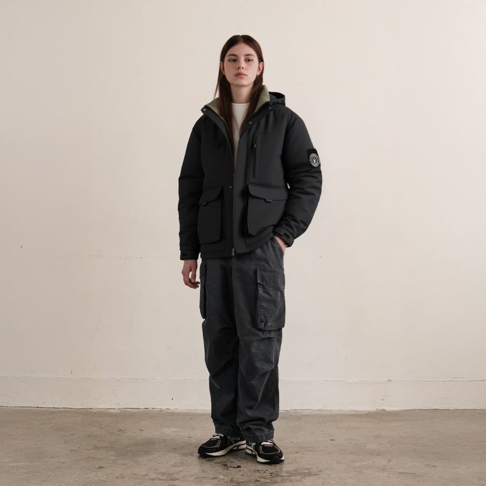 Пуховик Maserati Unisex Down Jackets Мазерати Унисекс Пуховики - изображение 3