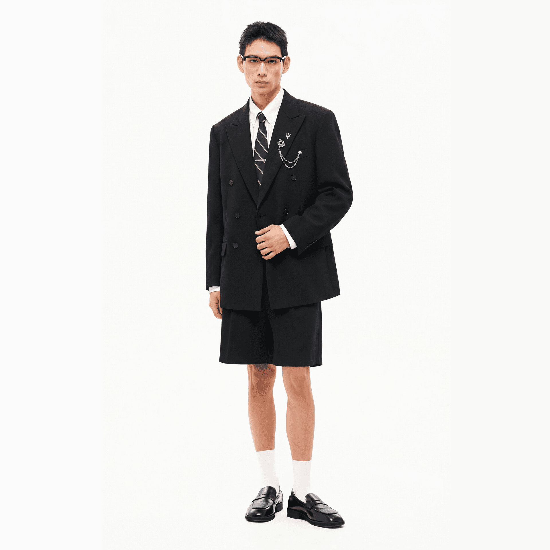 Maserati Black Unisex Classic Suits Мазерати Черный Унисекс Классические Костюмы - изображение 5