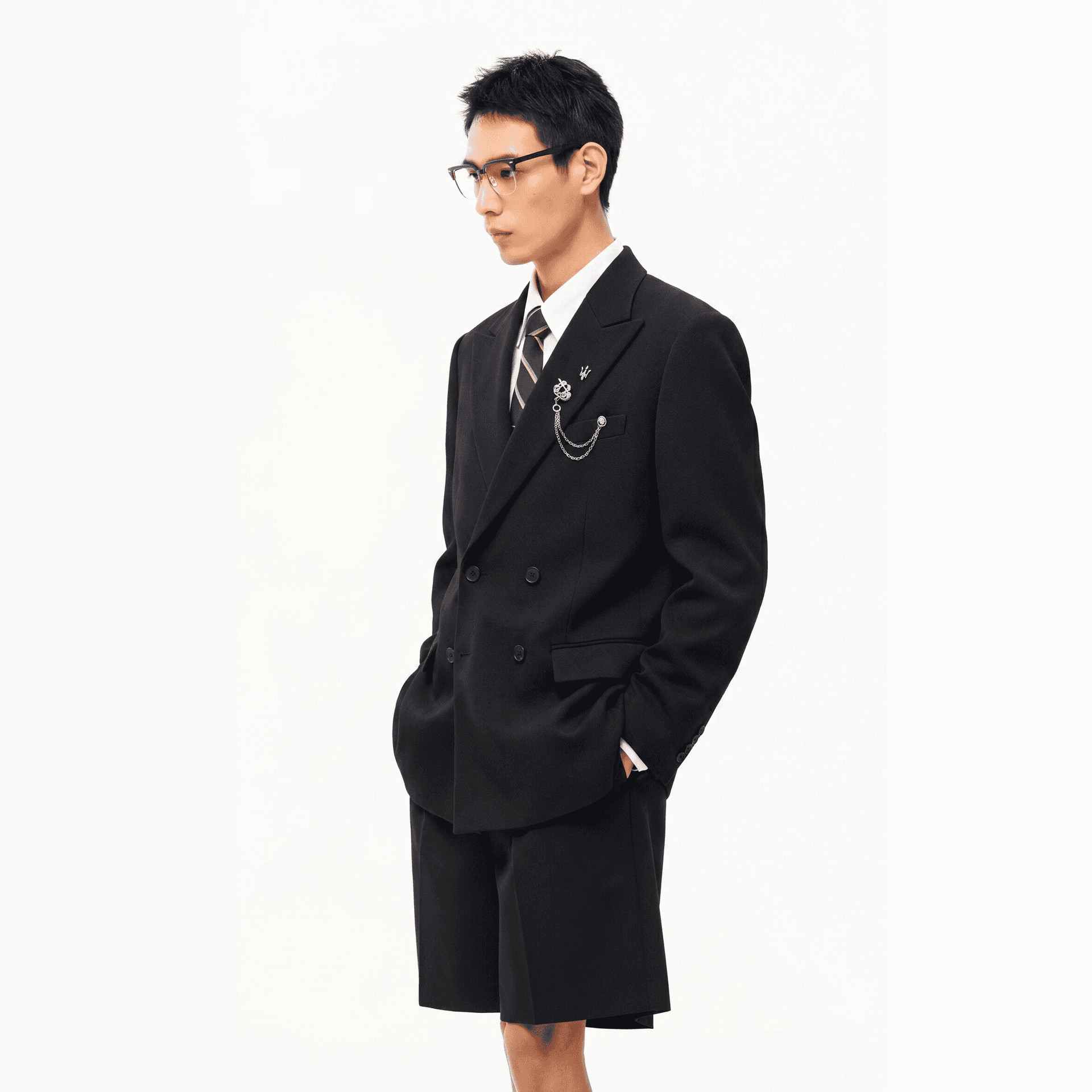 Maserati Black Unisex Classic Suits Мазерати Черный Унисекс Классические Костюмы - изображение 4
